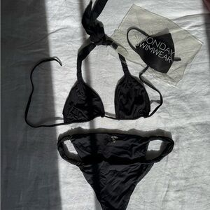 Monday Swimwear Tulum Bikini - Black